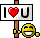 I Luv U emoji