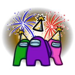 Amongnewyear emoji