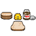 Nutella Bread Knuddels emoji