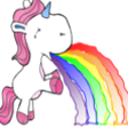 Unicorn Puke emoji