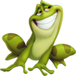 Prince Frog emoji