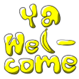 Ya Welcome emoji