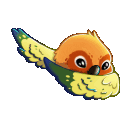 Bird Dab emoji
