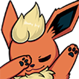 Flareon Dab emoji