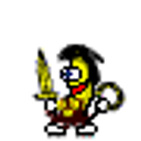 Banana Dance Xena emoji