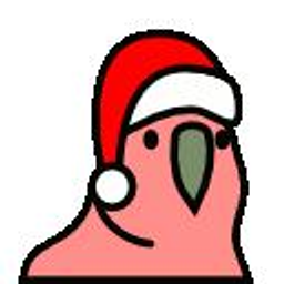 Christmasparrot emoji