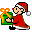 Elf Present emoji
