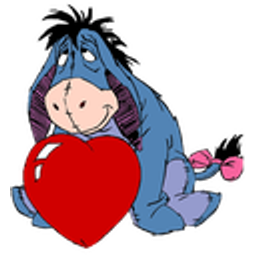 Eeyoreheart emoji