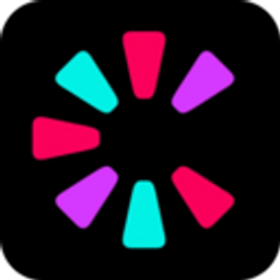 Colorful Radial Pulse emoji
