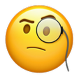 Indubitably emoji