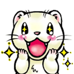 Ferret Shiney emoji