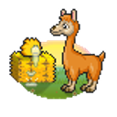 Llama Spitting emoji