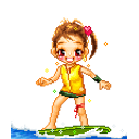 Surfing emoji