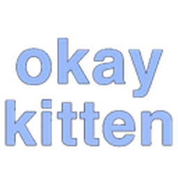 Okaykitten emoji