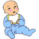 Crying Baby Boy emoji