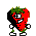 Strawberry Dance emoji