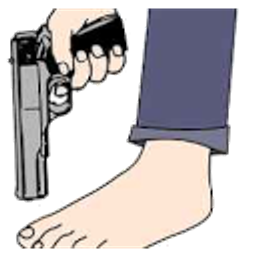 Footgun Alpha emoji
