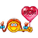 Love Mom emoji
