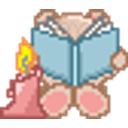 Reading Bear emoji