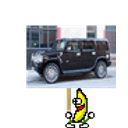 Bananadance Car Sign emoji