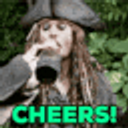Jack Sparrow Cheers emoji
