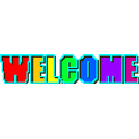 Welcome Rainbow emoji