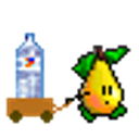 Pear Carting Water emoji