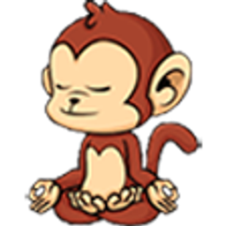 Yoga Monkey emoji