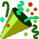 Tada Technocolor emoji