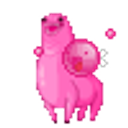 Rainbow Llama Ride emoji