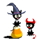 Halloween Cats emoji