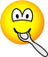 Silver Spoon Mouth emoji