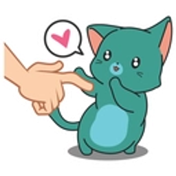 Catpoke emoji