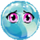 Sad Blue emoji