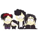 South Park Goth Kids emoji