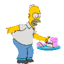 Homer Ooo Cake emoji