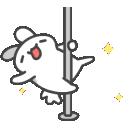 Bunnypole emoji