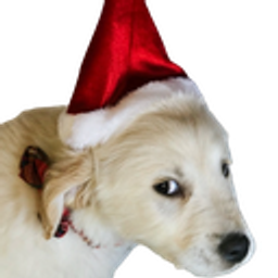 Dogsanta emoji