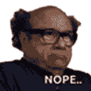 Nope Devito emoji