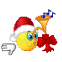 Christmas Trumpet emoji