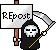 Repost Reaper emoji