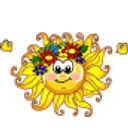Sun Cheering emoji