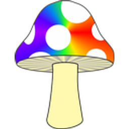 Rainbow Mushroom emoji