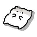 Chubby Cat Relax Back emoji