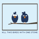 Kill2birdswithonestone emoji