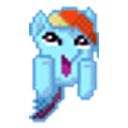 Excited Mlpony emoji