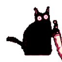 Stabby Cat emoji