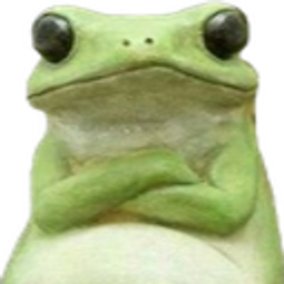 Frog Judgmnt emoji