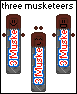 3 Musketeers emoji