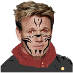 Mans Face Paint Markings emoji